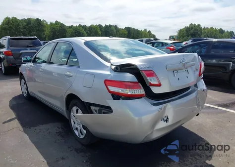 2011 Toyota Camry Le z USA, uszkodzony, nr VIN 4T4BF3EK0BR162033